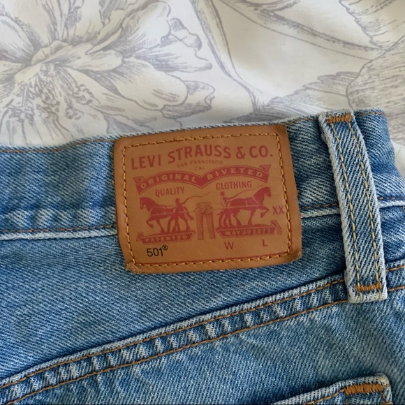 Levi’s 501 high rise shorts - Picture 3 of 6